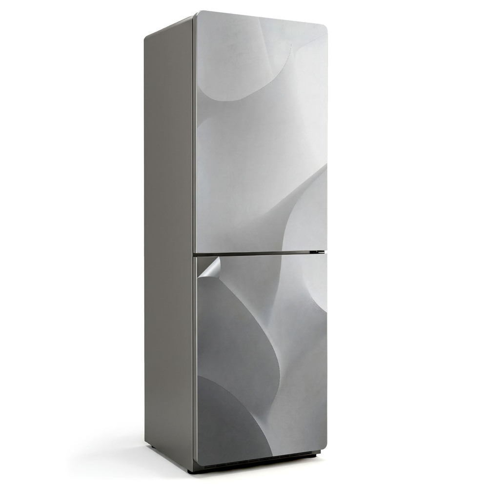 Fototapeta na chladničku Vlny abstraktních tvarů