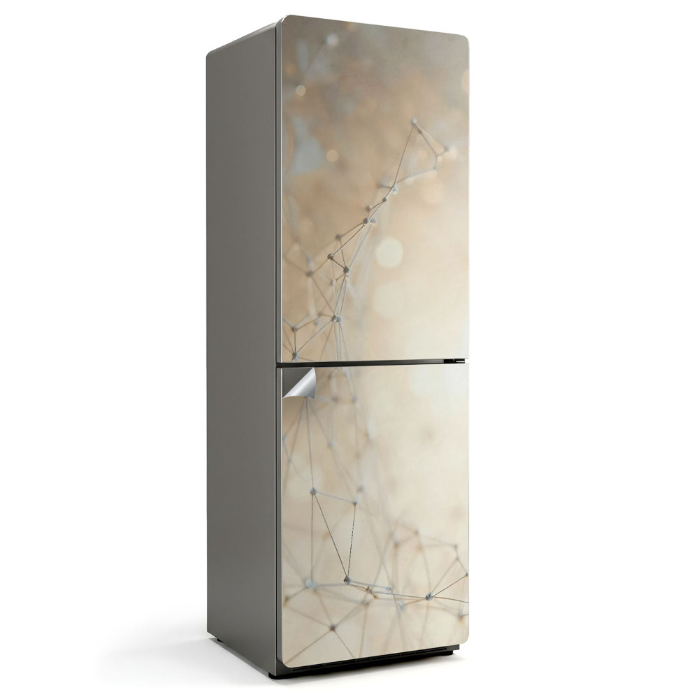 Nálepky na chladničku Abstraktní síť čar