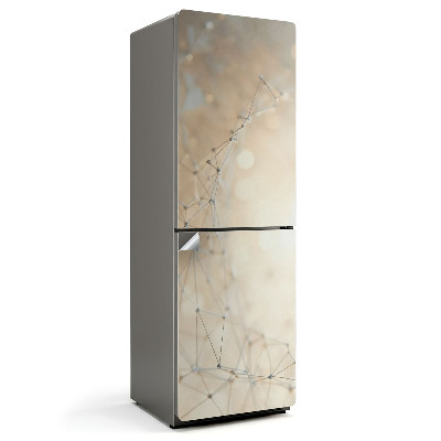 Nálepky na chladničku Abstraktní síť čar