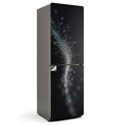 Nálepky na chladničku Abstraktní vzor s bublinami