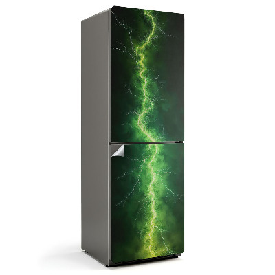 Nálepky na chladničku Vertikální blesky v oblacích