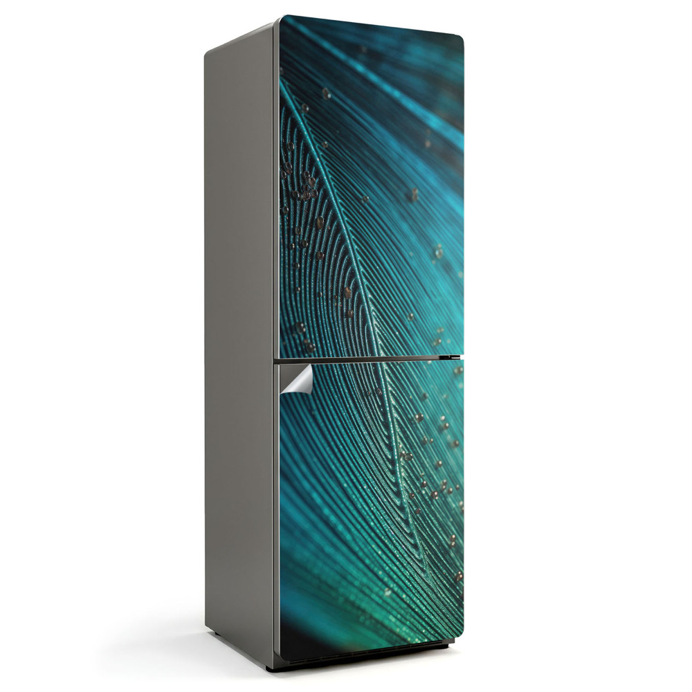 Nálepky na chladničku Komplexní vzor peří