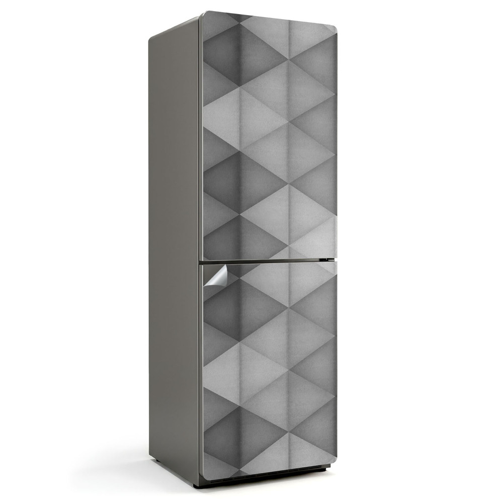 Nálepky na chladničku 3D trojúhelníkový vzor