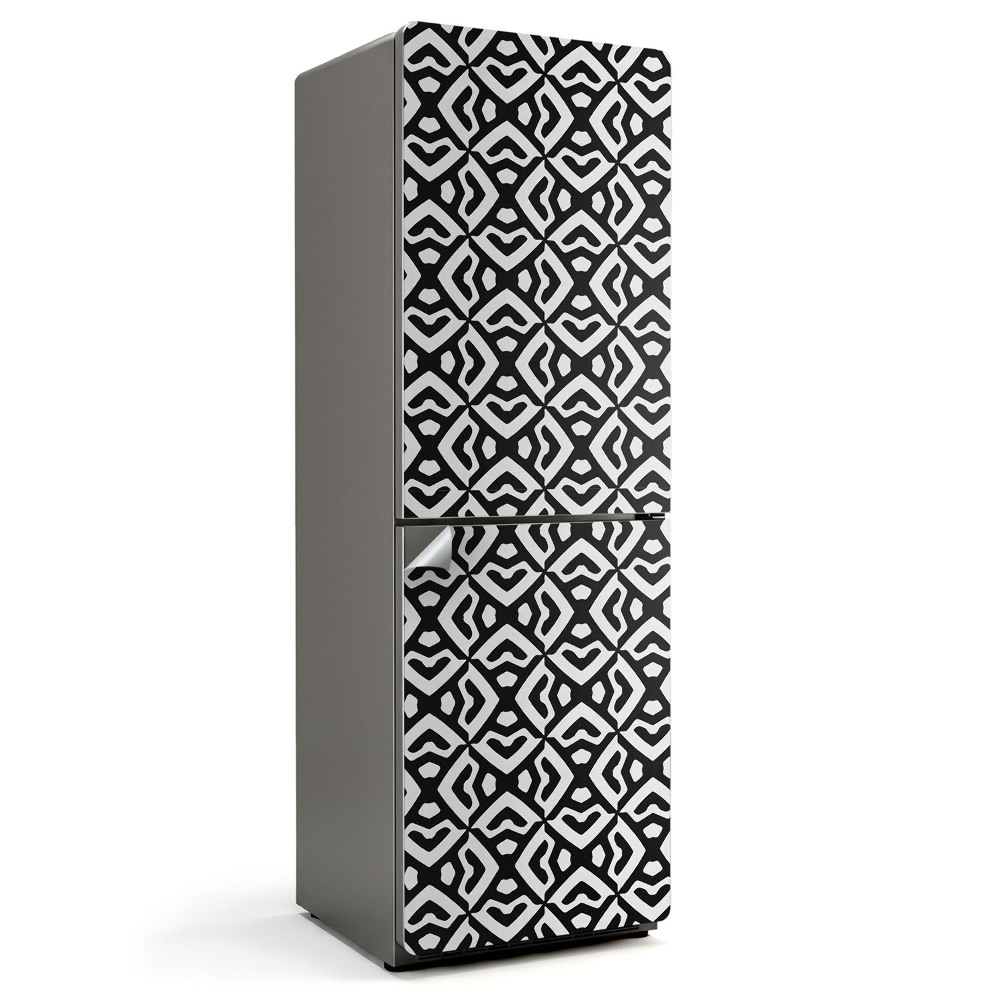 Fototapeta na chladničku Abstraktní vlnitý vzor