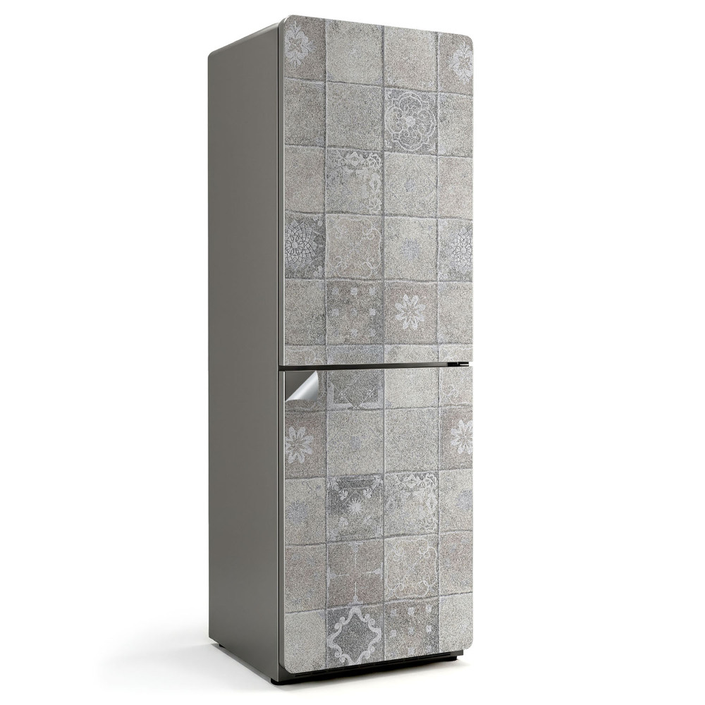 Fototapeta na chladničku Dekorativní dlaždice vzor