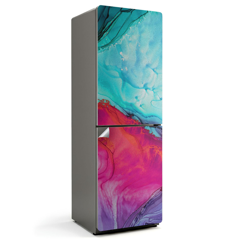 Fototapeta na chladničku Abstraktní tekutina vzor