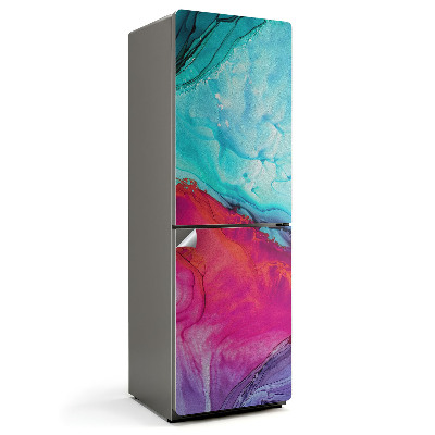 Fototapeta na chladničku Abstraktní tekutina vzor