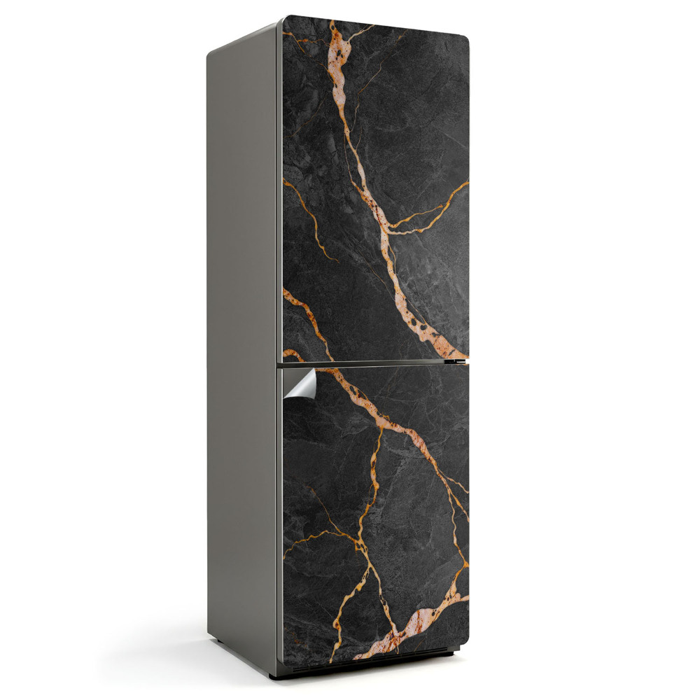 Nálepky na chladničku Mramorový vzor s žilkami