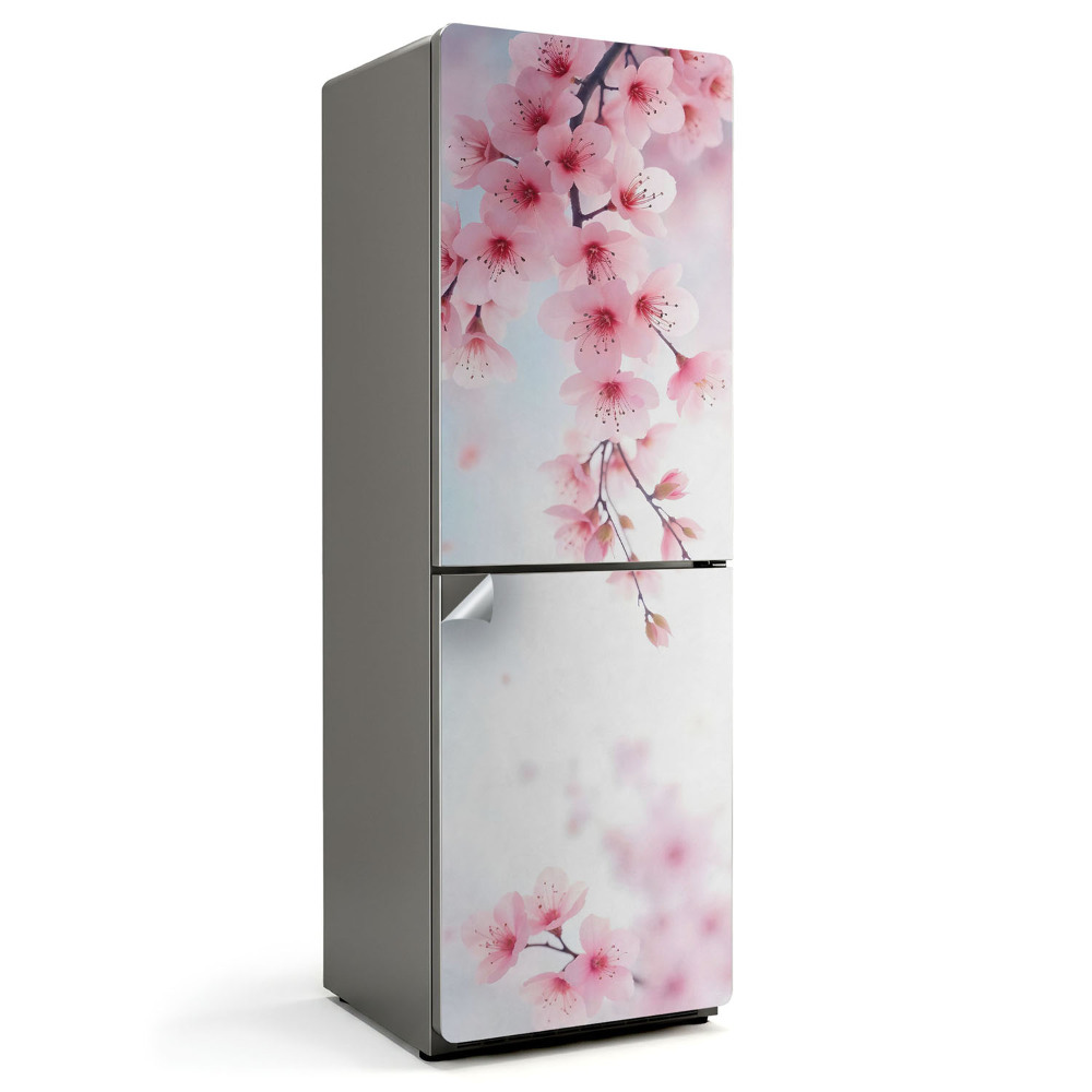 Nálepky na chladničku Květinové větve v pohybu