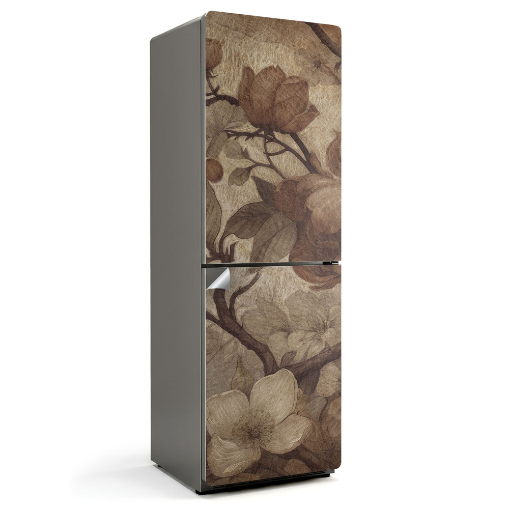 Fototapeta na chladničku Vybledlé květinové aranžmá