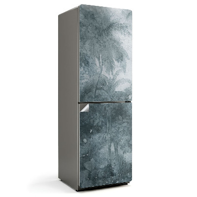 Nálepky na chladničku Tropické palmy v mlze