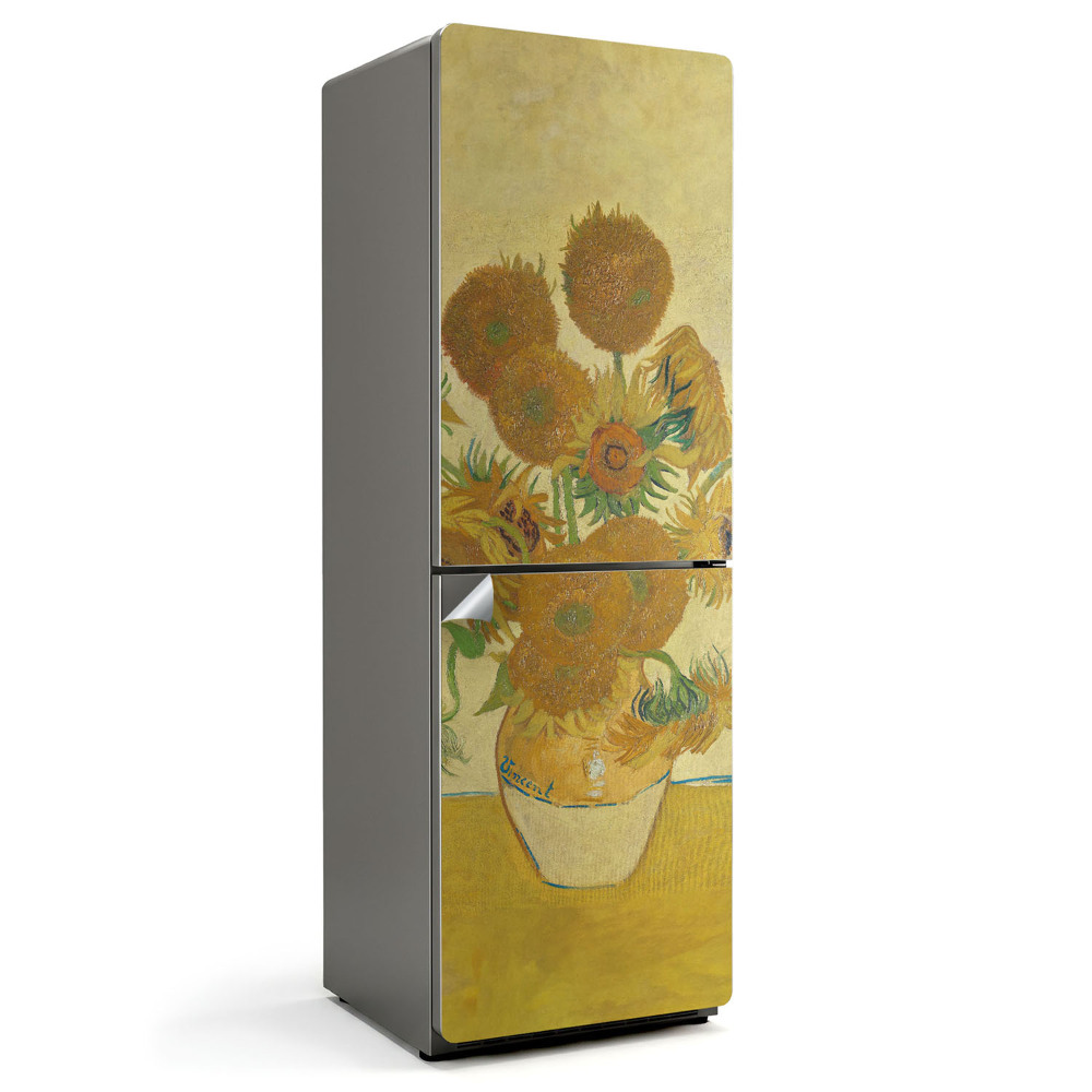 Nálepky na chladničku Slunečnice Van Gogh