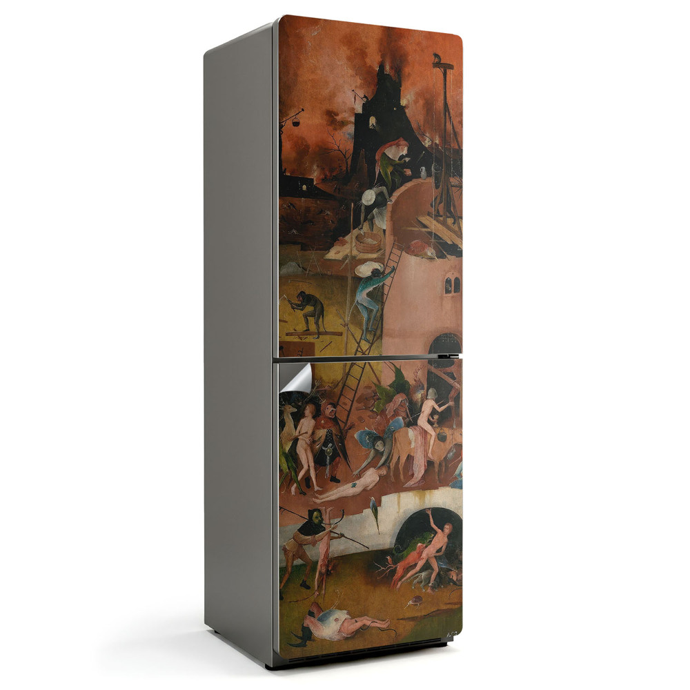 Fototapeta na chladničku Hieronymus Bosch Peklo