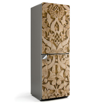 Nálepky na chladničku Rostlinný vzor s ornamenty