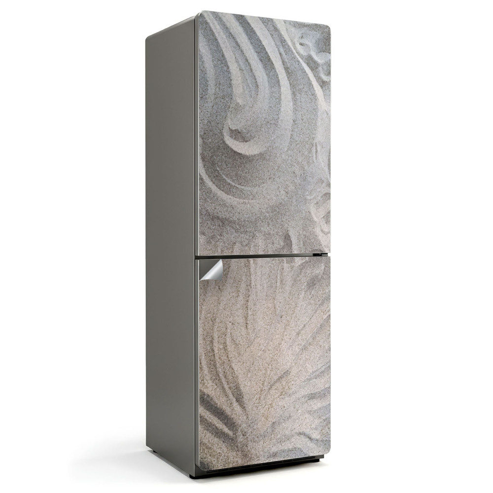 Nálepky na chladničku Abstraktní vzory v písku