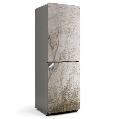 Nálepky na chladničku Rostlinný vzor s větvemi