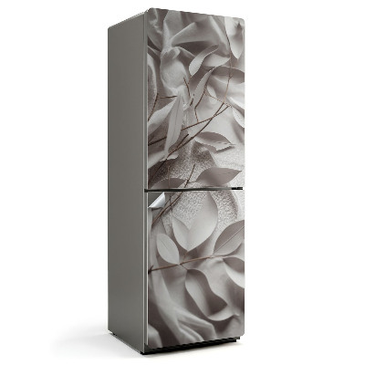 Fototapeta na chladničku Listy papíru na tkanině