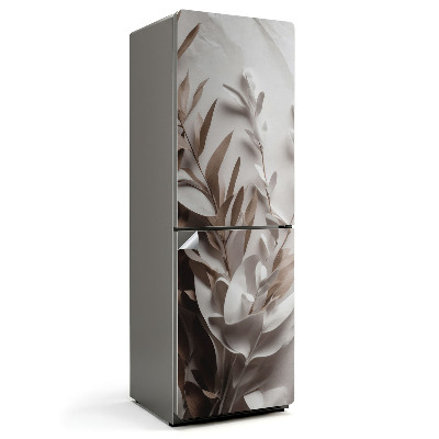 Nálepky na chladničku Listy papíru na tkanině