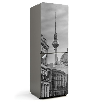 Nálepky na chladničku Televizní věž ve městě
