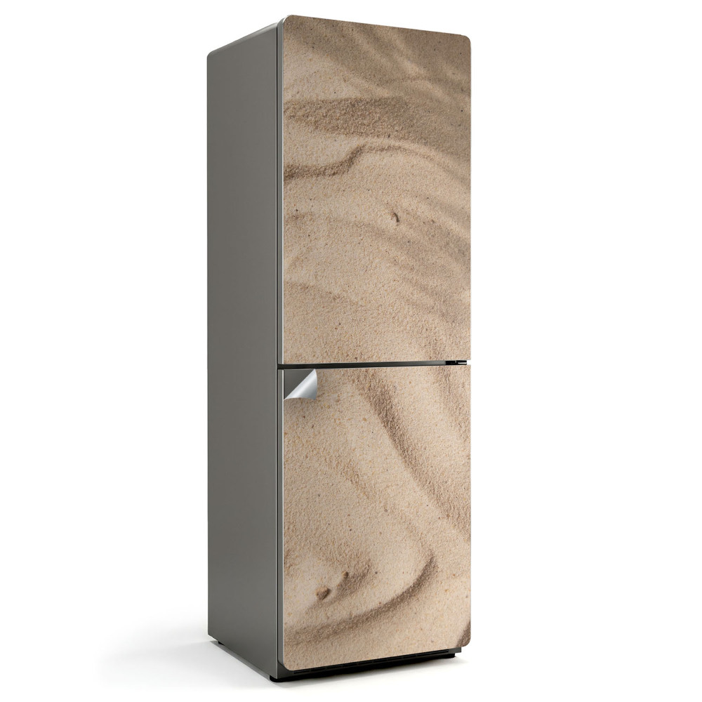 Fototapeta na chladničku Písek textura s vlnami