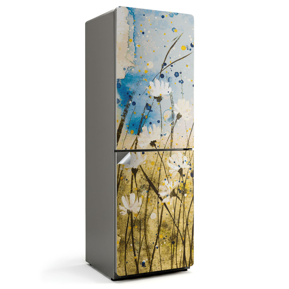 Nálepky na chladničku Akvarel jemná louka