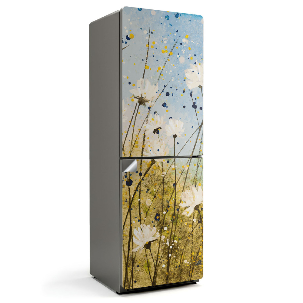 Fototapeta na chladničku Akvarel jemná louka