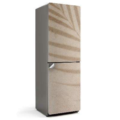 Fototapeta na chladničku Stín listů na písku