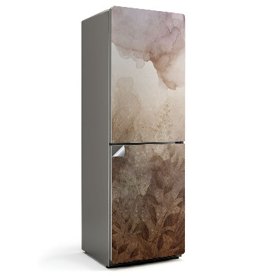 Fototapeta na chladničku Akvarel rostlinný vzor