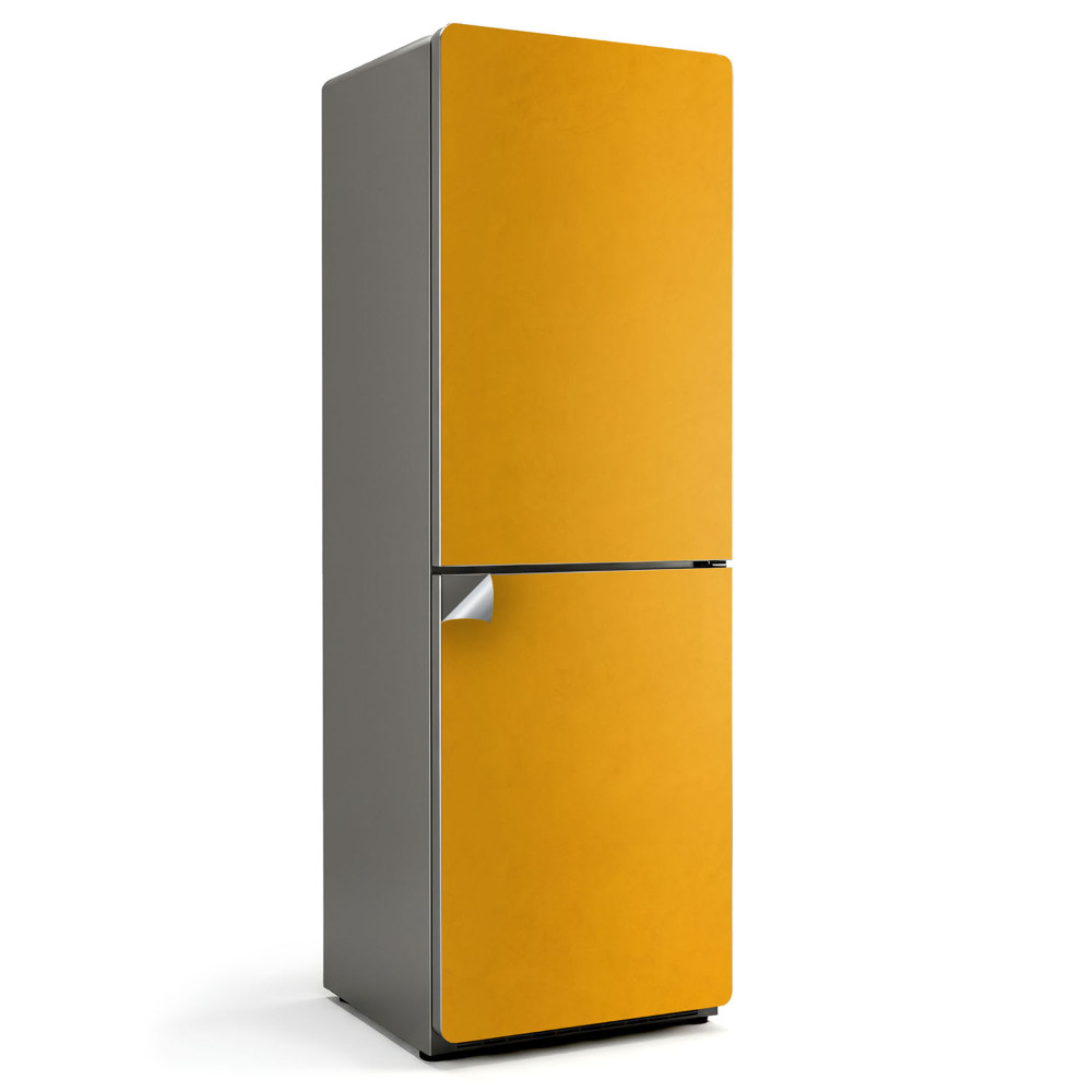 Nálepky na chladničku Světle oranžová barva