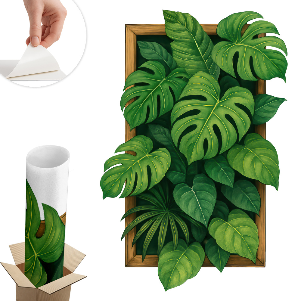 3D samolepka na zeď 87x130 Tropická oáza