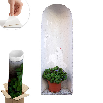 3D nálepka na zeď 22x60 Výklenek ve zdi