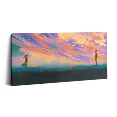 Obraz na plátně 100x50 cm Platonická láska naopak