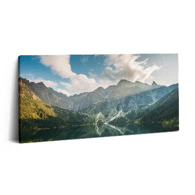Obraz canvas 100x50 cm Přírodní horská krajina