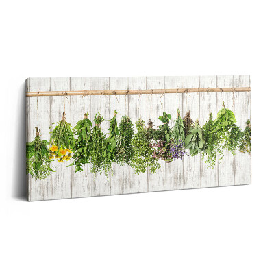 Obraz na plátně 100x50 cm Sušené byliny a rostliny