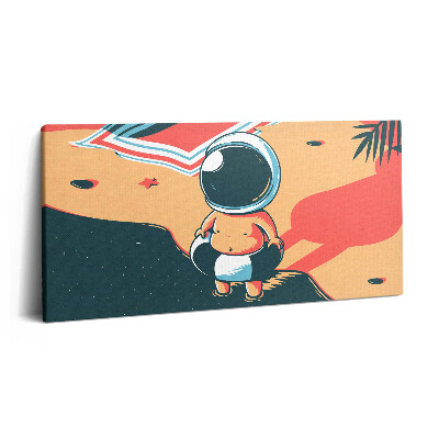 Obraz z fotografie na plátně 100x50 cm Dětská představivost