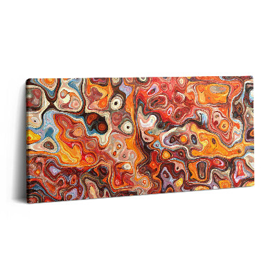 Obraz z fotografie na plátně 100x50 cm Abstraktní chaos - velká improvizace