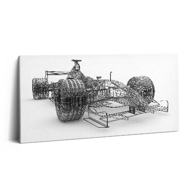 Obraz na plátně 100x50 cm Technické provedení vozu F1