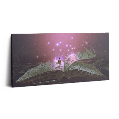 Obraz canvas 100x50 cm Abstraktní kniha