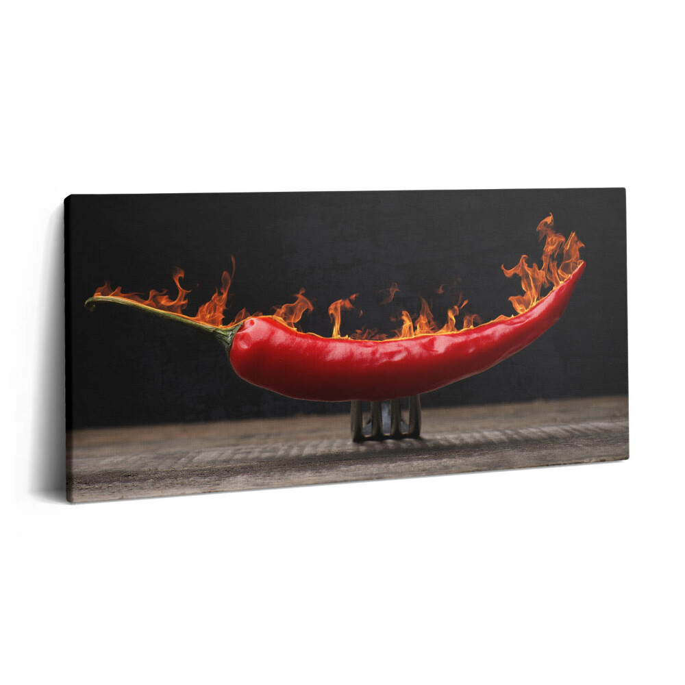 Obraz z fotografie na plátně 100x50 cm Pepř
