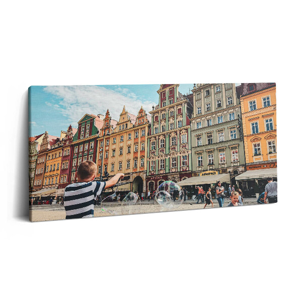 Obraz canvas 100x50 cm Tržní náměstí ve Vratislavi