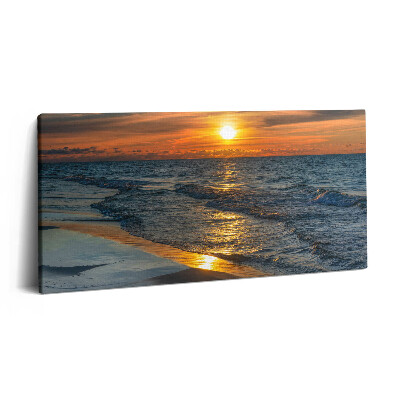 Obraz z fotografie na plátně 100x50 cm Władysławowo Baltské moře