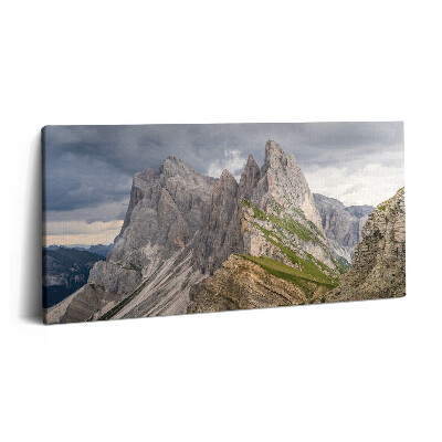 Obraz canvas 100x50 cm Skalisté hory