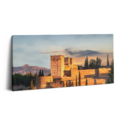 Obraz canvas 100x50 cm Pevnost Torre de la Vela