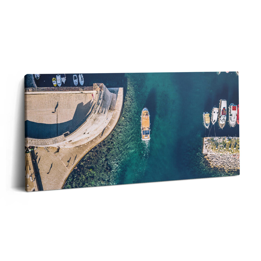 Obraz na plátně 100x50 cm Plachetnice na vodě