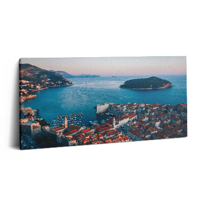 Obraz canvas 100x50 cm Podívejte se na Chorvatsko