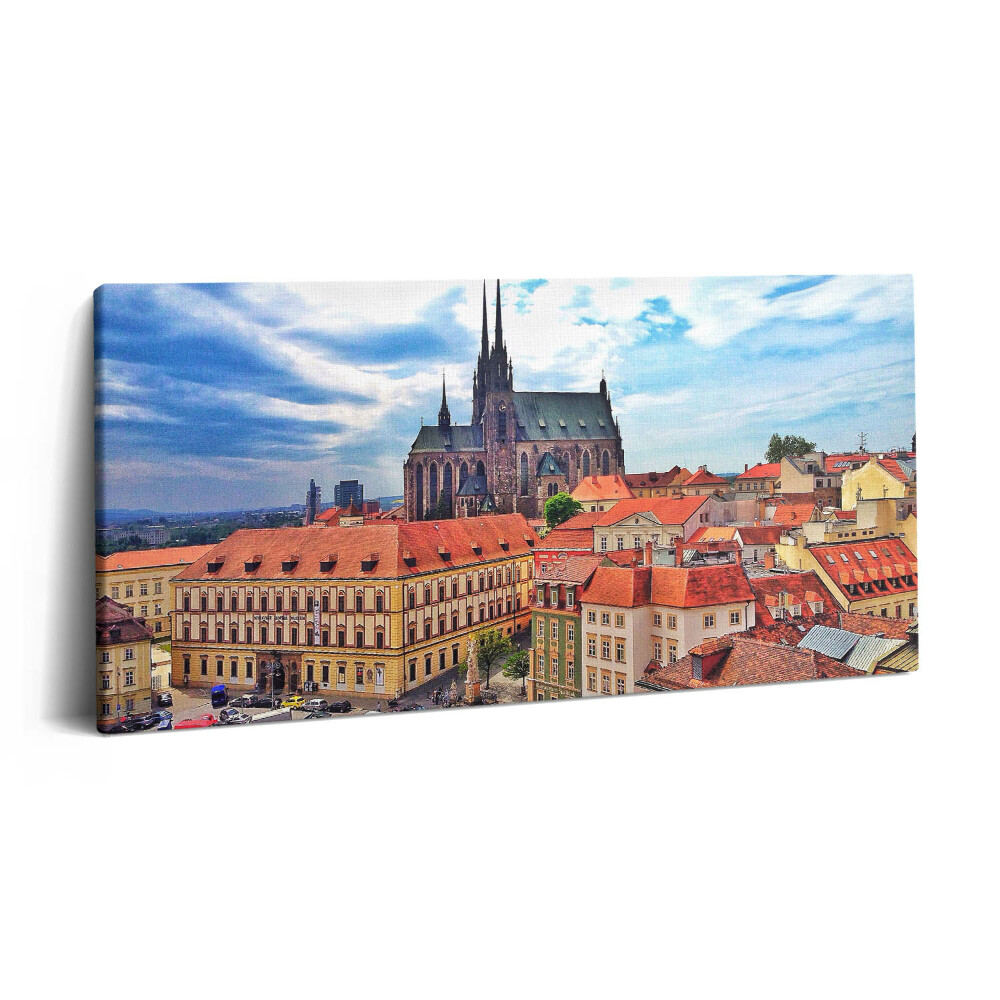 Obraz canvas 100x50 cm Pohled na Brno