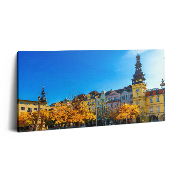 Obraz canvas 100x50 cm Masarykovo náměstí a Stará radnice