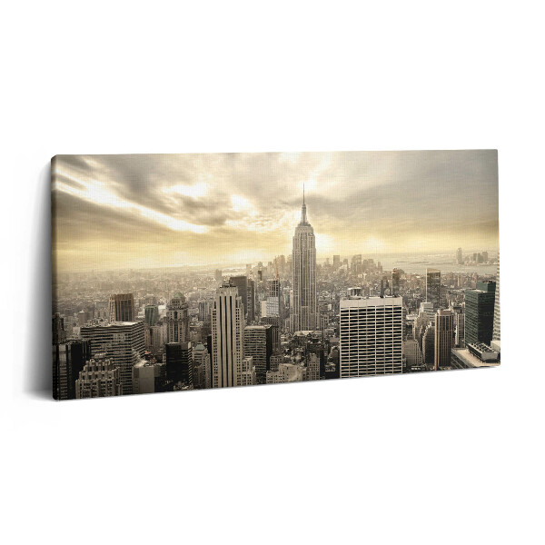 Obraz canvas 100x50 cm Panorama Empire State Building