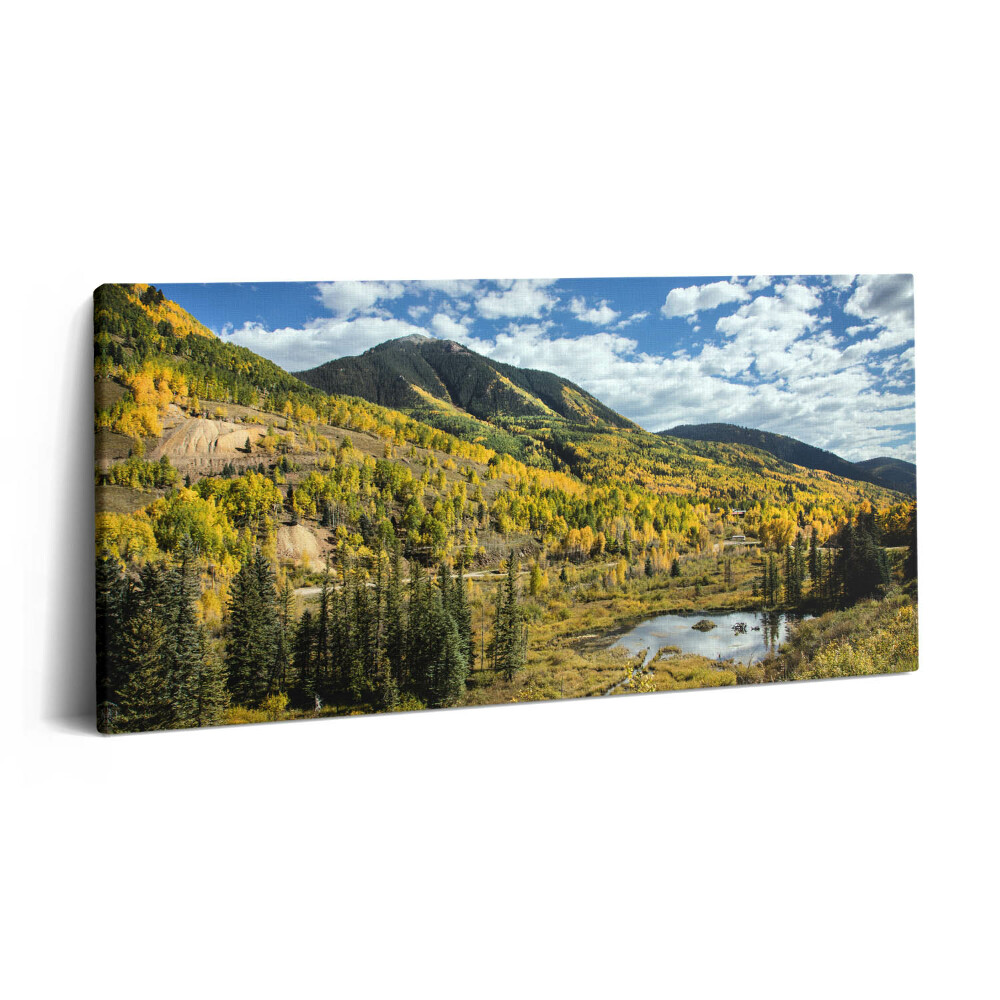 Obraz na plátně 120x60 cm Krajina s horskou vegetací