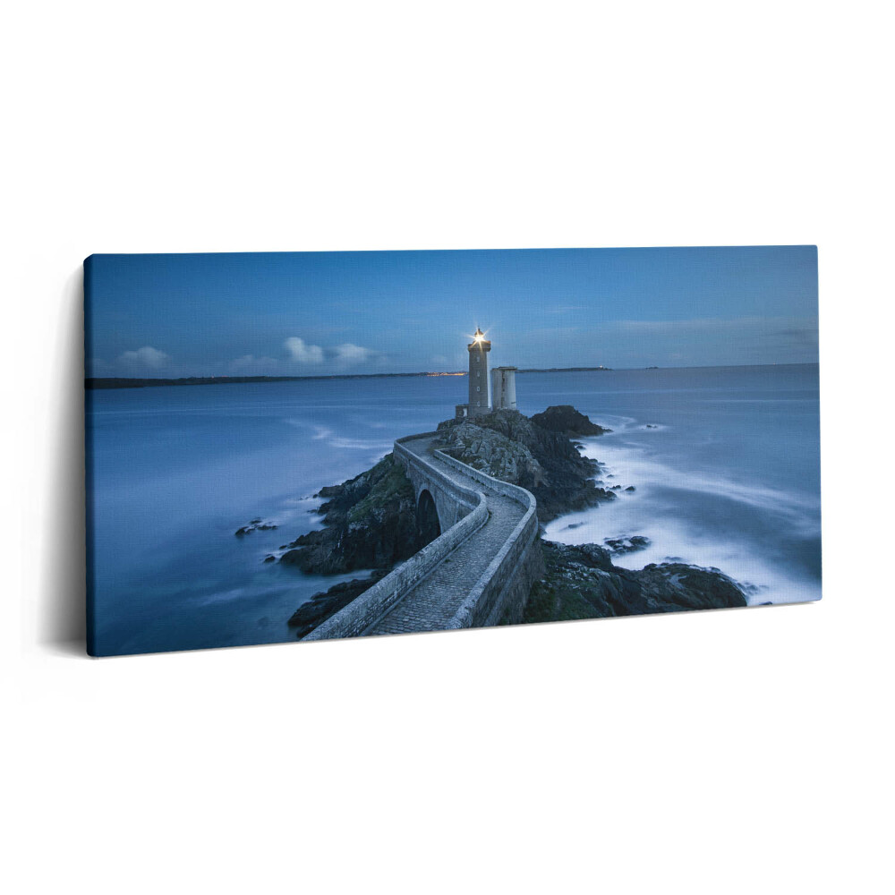 Obraz z fotografie na plátně 120x60 cm Cesta k majáku